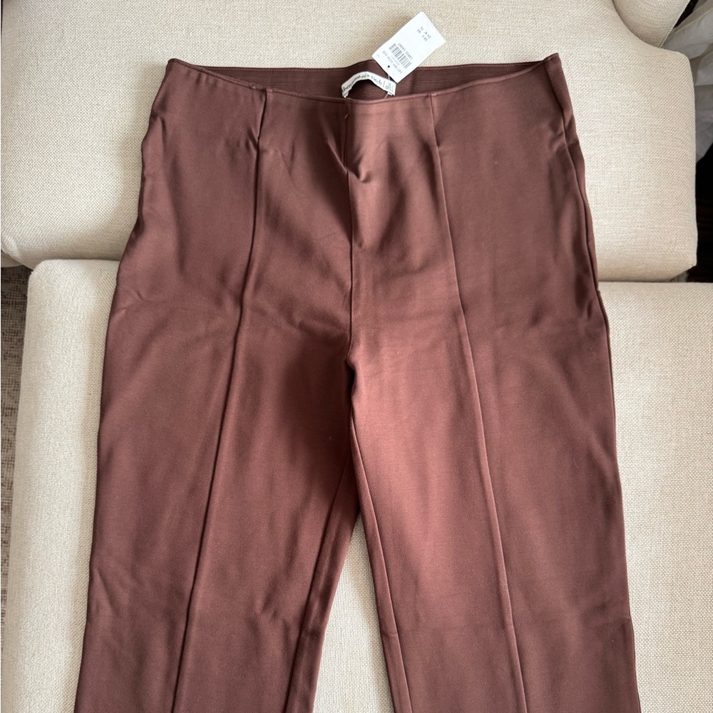 Abercrombie & Fitch Women's Chocolate Flare Pants